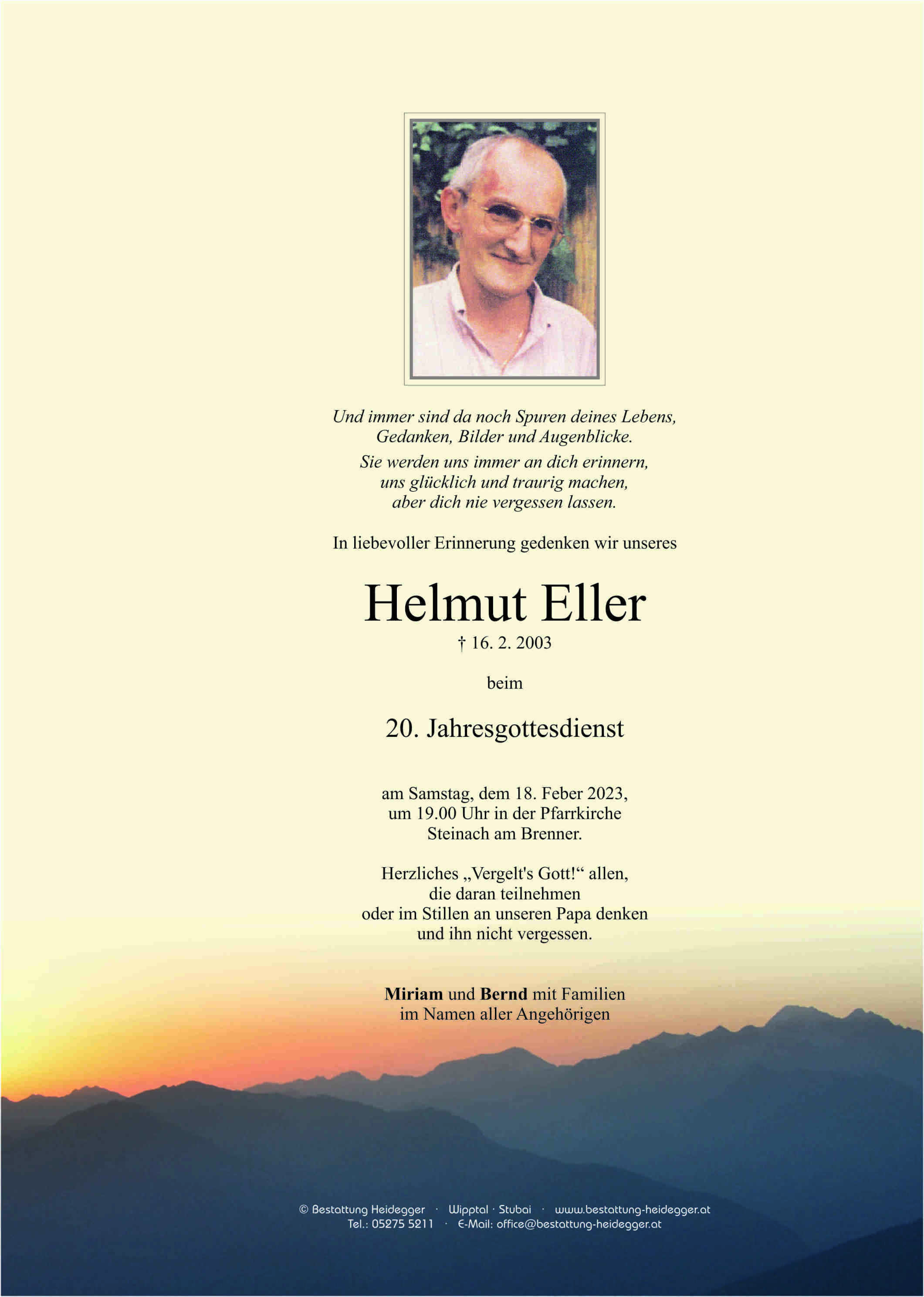 Helmut Eller
